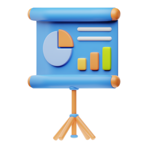 Presentation training service icon