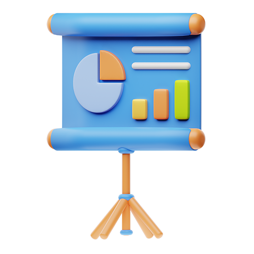 Presentation training service icon